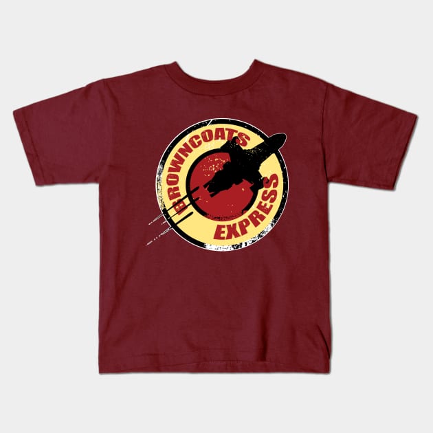 BROWNCOATS EXPRESS Kids T-Shirt by KARMADESIGNER T-SHIRT SHOP